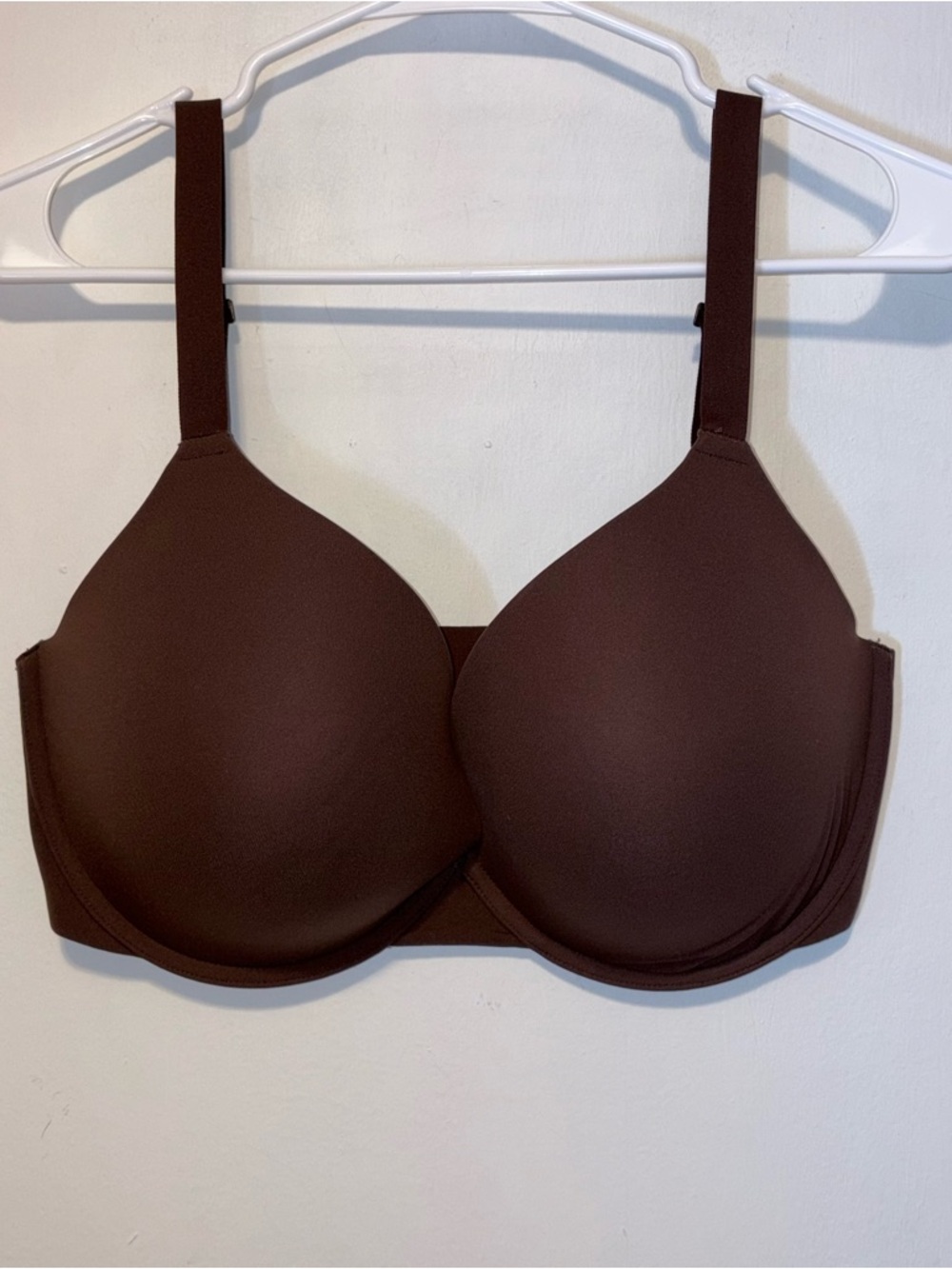 NEW Skims Fits Everybody Push-up Demi Bra Cocoa Size 36DDDD
